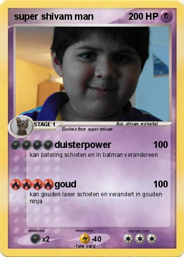 Pokemon super shivam man