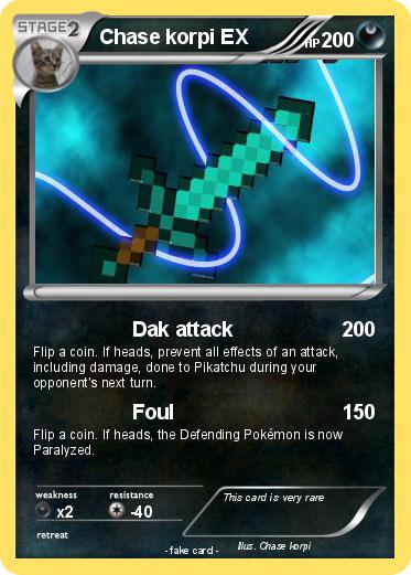 Pokemon Chase korpi EX