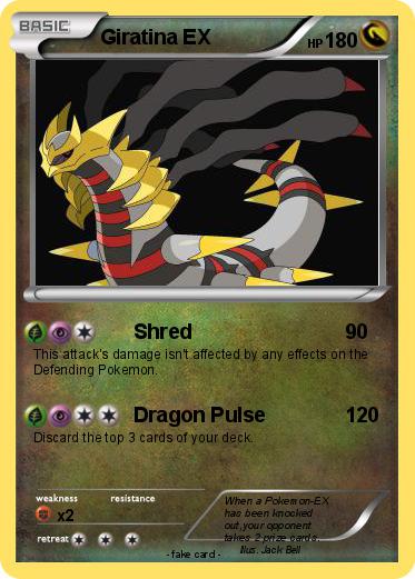 Pokemon Giratina EX