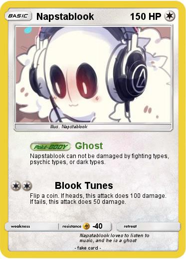 Pokemon Napstablook