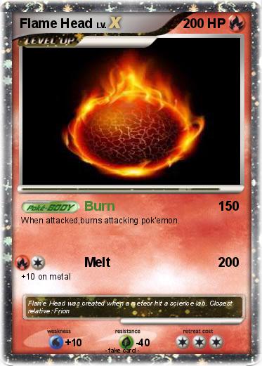 Pokemon Flame Head