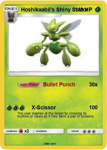 Pokemon Hoshikaabii's Shiny Scizor