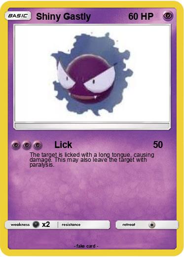 Pokemon Shiny Gastly