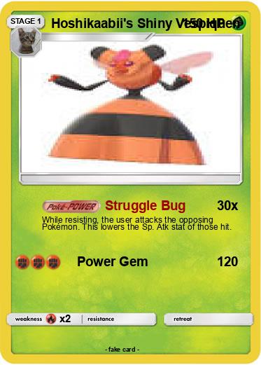 Pokemon Hoshikaabii's Shiny Vespiquen