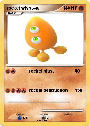Pokemon rocket wisp