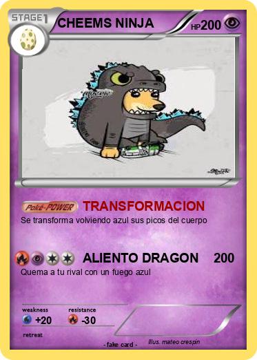 Pokemon CHEEMS NINJA