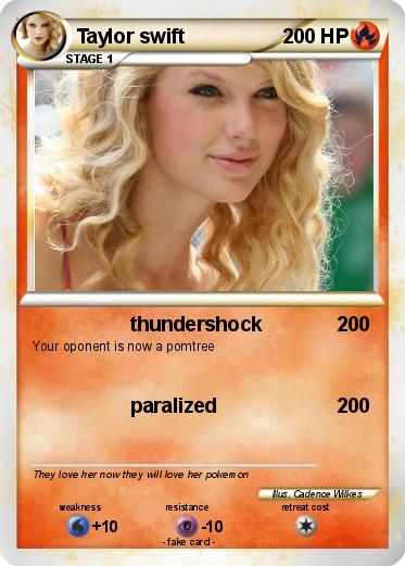 Pokemon Taylor swift