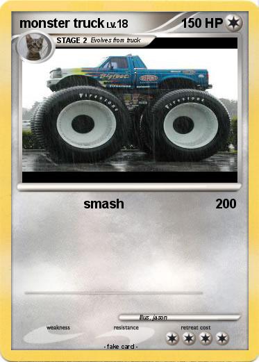 Pokemon monster truck