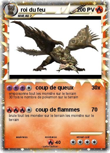 Pokemon roi du feu