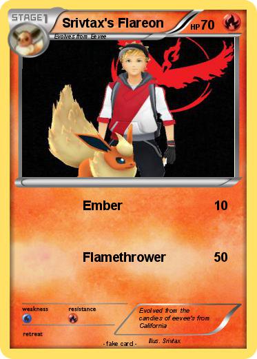 Pokemon Srivtax's Flareon