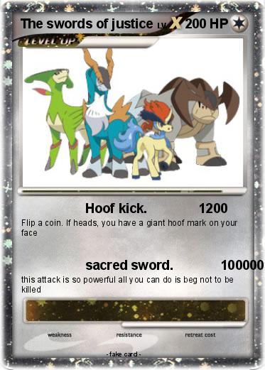 Pokemon The swords of justice