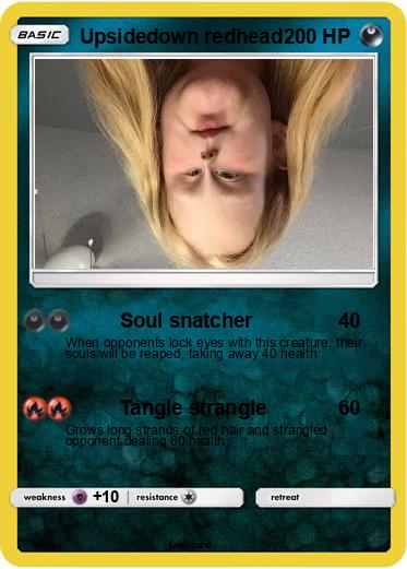 Pokemon Upsidedown redhead