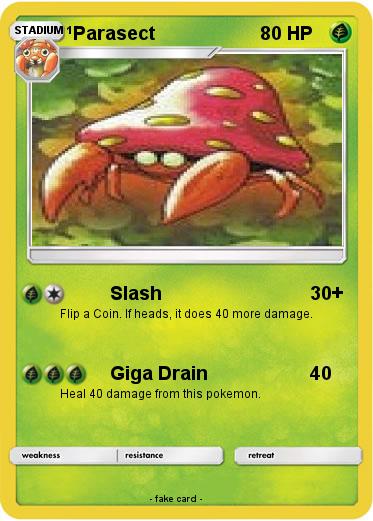 Pokemon Parasect