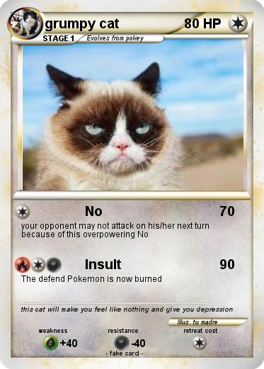Pokemon grumpy cat