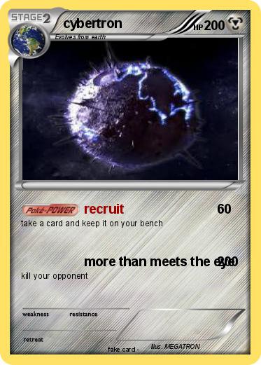 Pokemon cybertron