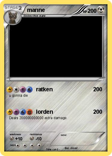 Pokemon manne