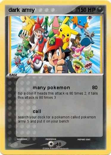 Pokemon dark army 