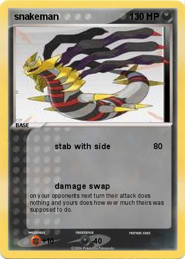 Pokemon snakeman