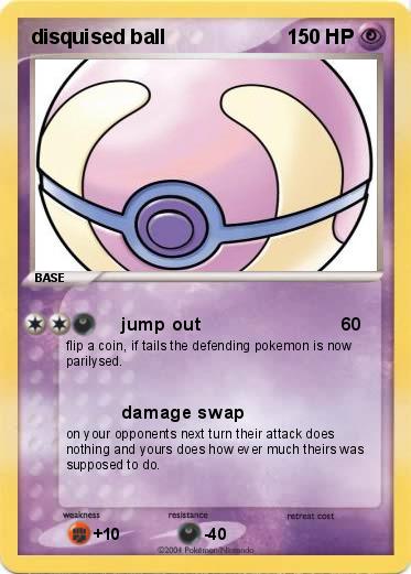 Pokemon disquised ball