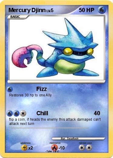 Pokemon Mercury Djinn