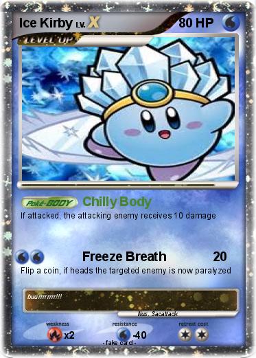 Pokemon Ice Kirby