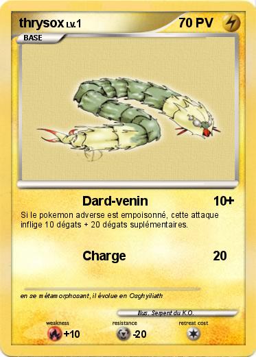 Pokemon thrysox
