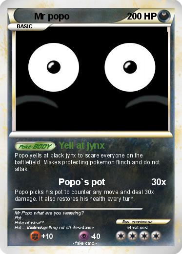 Pokemon Mr popo