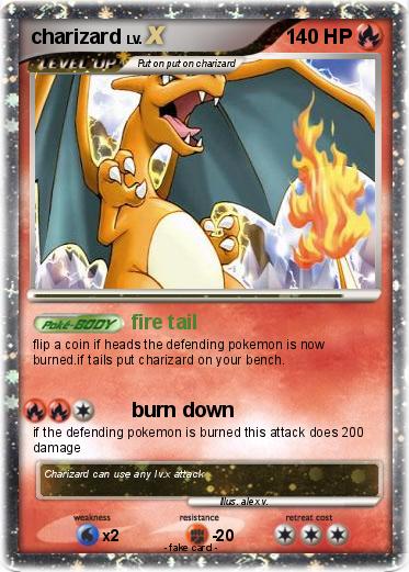Pokemon charizard