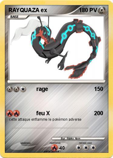 Pokemon RAYQUAZA ex