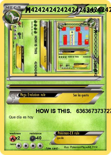 Pokemon 4242424242424242424242424242424242424242424242424