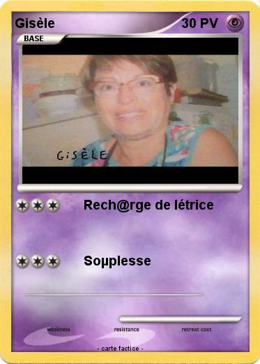 Pokemon Gisèle