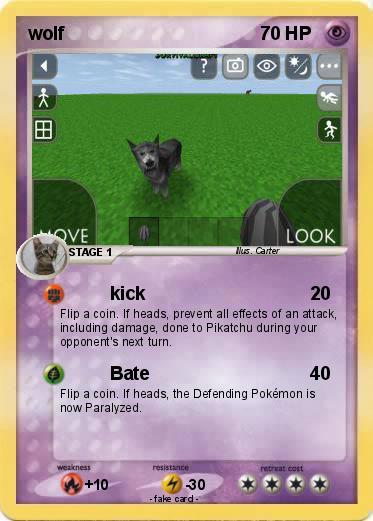 Pokemon wolf