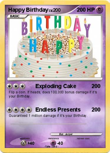 Pokemon Happy Birthday