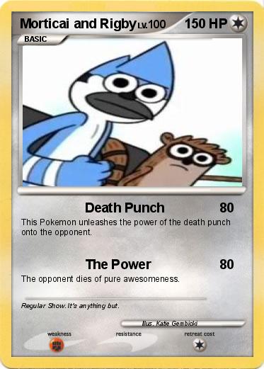 Pokemon Morticai and Rigby