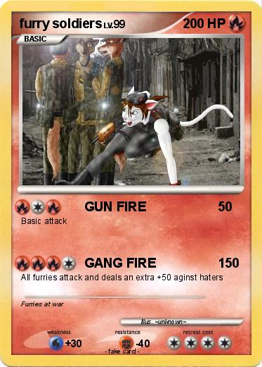 Pokemon furry soldiers