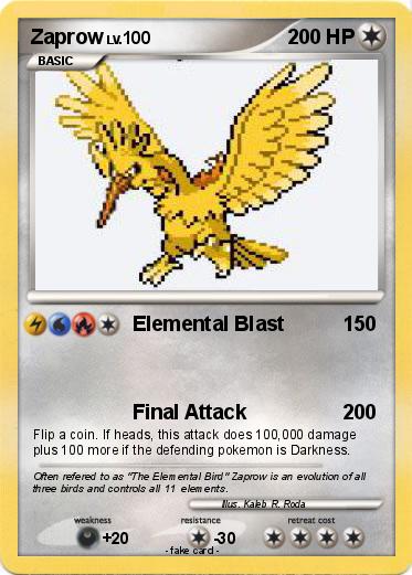 Pokemon Zaprow
