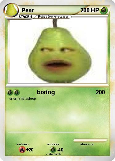 Pokemon Pear
