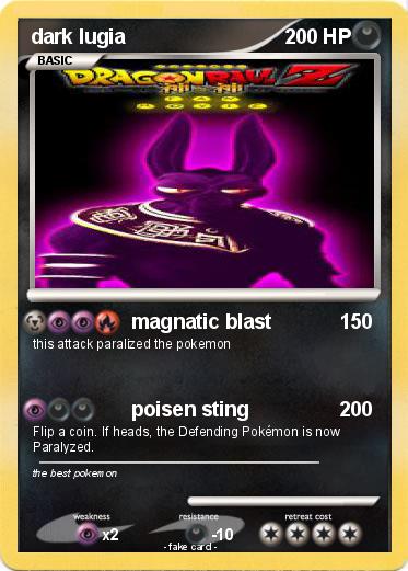 Pokemon dark lugia