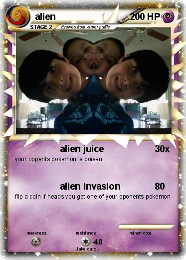 Pokemon alien