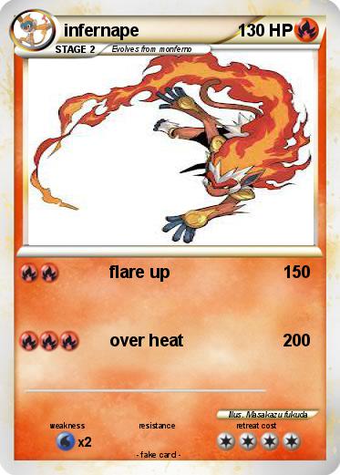 Pokemon infernape