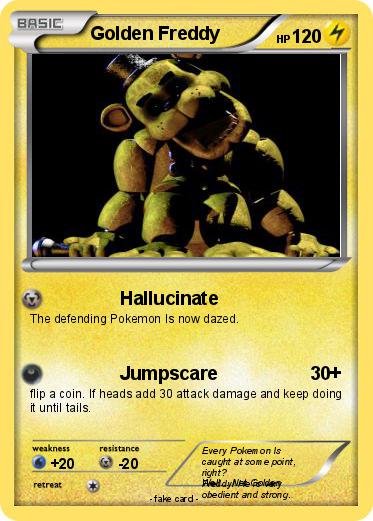 Pokemon Golden Freddy
