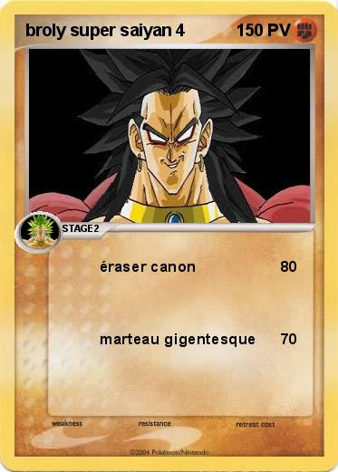 Pokemon broly super saiyan 4