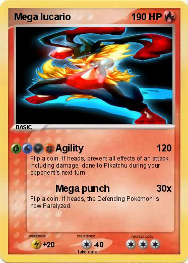 Pokemon Mega lucario