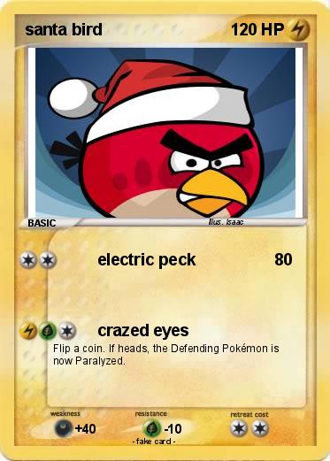 Pokemon santa bird