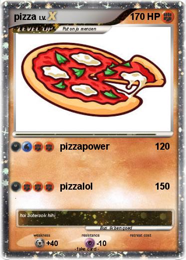 Pokemon pizza