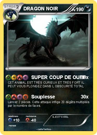 Pokemon DRAGON NOIR