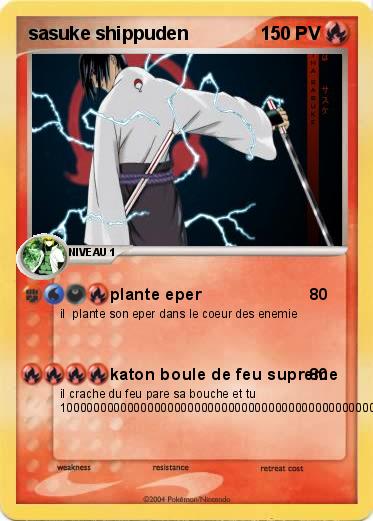 Pokemon sasuke shippuden