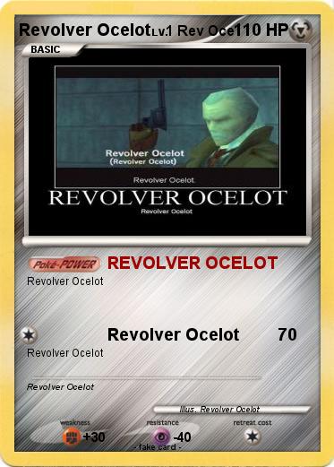 Pokemon Revolver Ocelot