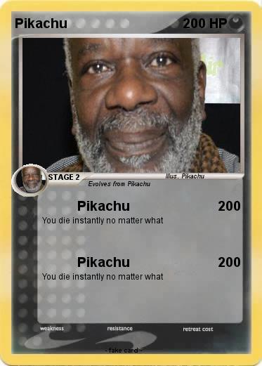 Pokemon Pikachu