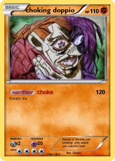 Pokemon choking doppio